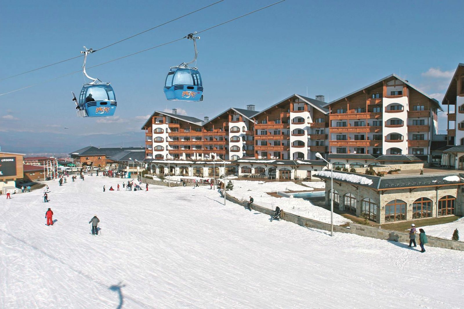 болгарский лыжный курорт Банско