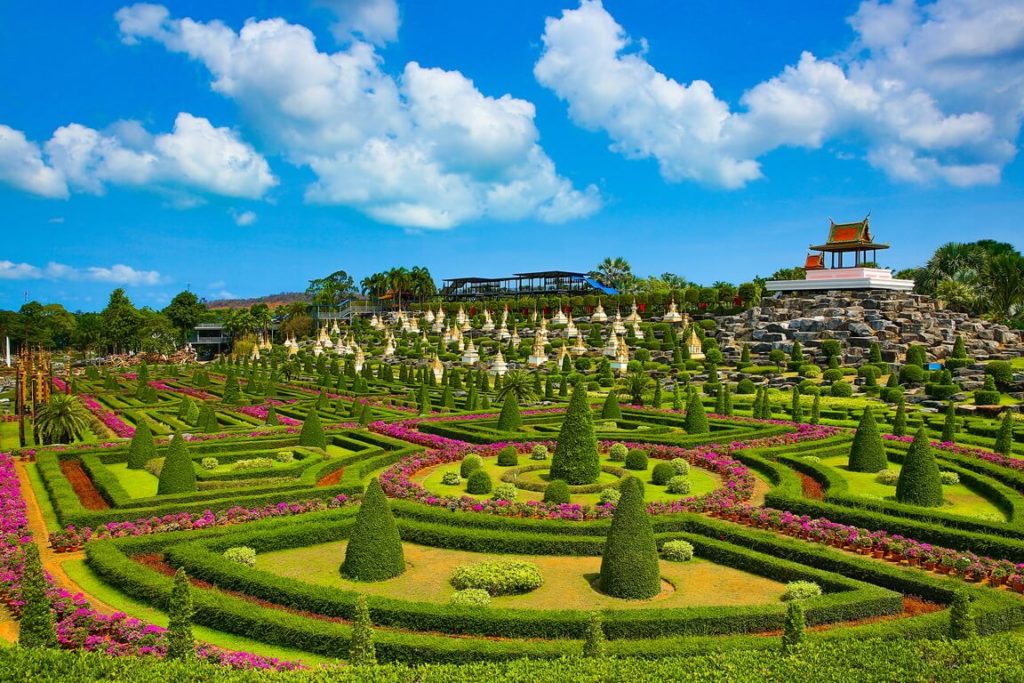 ботанический сад Докмай в Чиангмае
