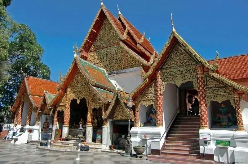 зимний королевский дворец Пху-Пхинг в Чиангмае