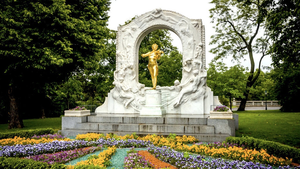 Городской парк в Вене