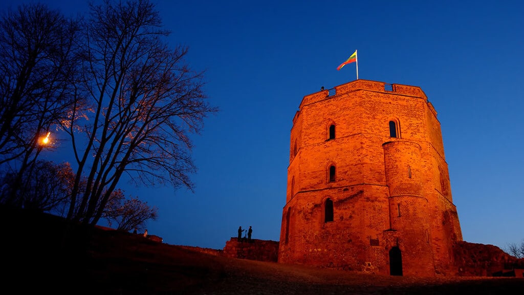 Башня Гедиминаса в Вильнюсе
