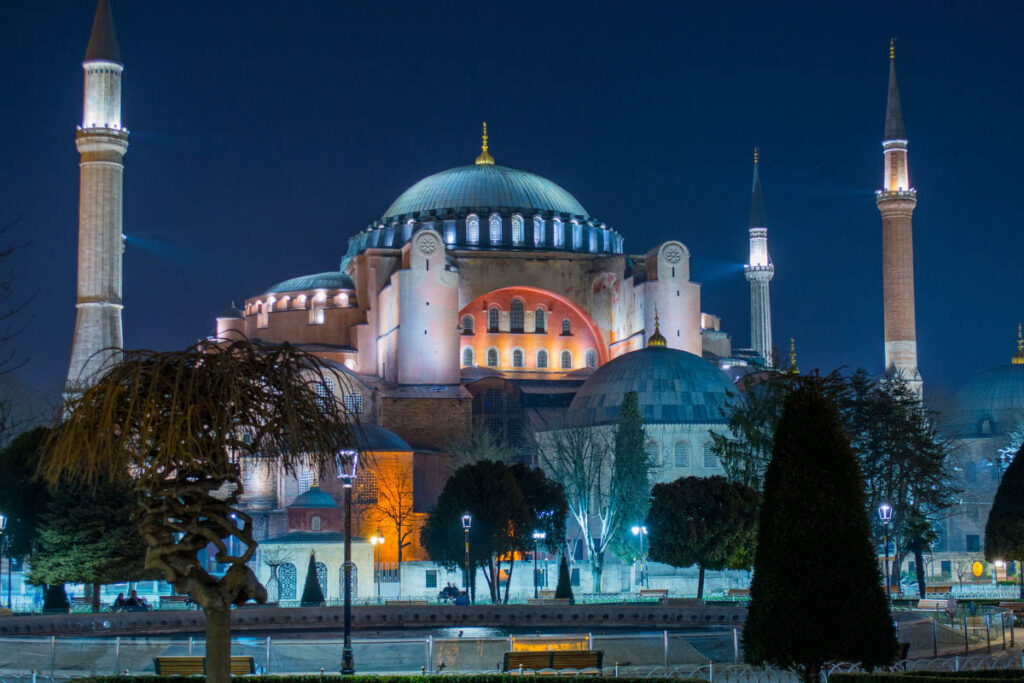 собор Святой Софии в Стамбуле 